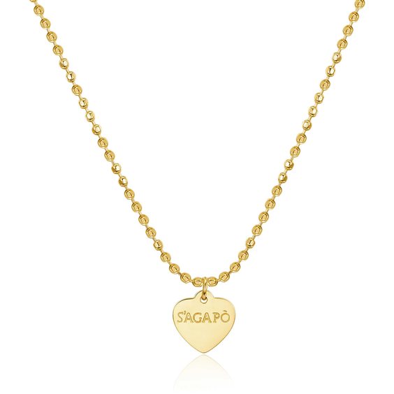 Collana Sagapo Uomo Happy in Acciaio SHAC43 - SHAC43